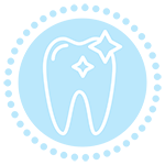 sparkling tooth icon Townsend Family Dental Center in Hinesville, GA