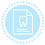 tooth paper icon 